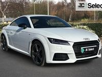 Used Audi TT Black Edition 184 HP (135 kW) 2018 White Coupe