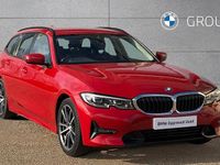 Used BMW 320 Sport Line 184 HP (135 kW) 2020 Red Estate