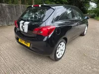 Used Vauxhall Corsa 75 HP (55 kW) 2017 Black Hatchback