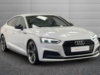 Used Audi A5 Black Edition 190 HP (139 kW) 2019 Glacier white Coupe