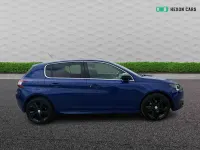 Used Peugeot 308 GT-line 120 HP (88 kW) 2017 Blue Hatchback