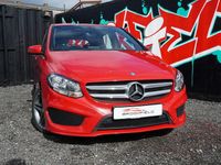 Used Mercedes B180 AMG line 109 HP (80 kW) 2015 Red MPV