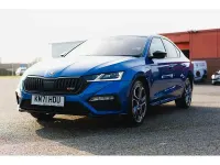 Used Skoda Octavia vRS 2021 Blue Hatchback