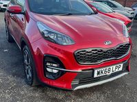 Used Kia Sportage GT-Line 174 HP (127 kW) 2018 Red SUV