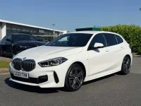 Used BMW 118 M Sport 134 HP (98 kW) 2022 White Hatchback