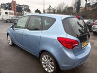 Used Vauxhall Meriva 120 HP (88 kW) 2013 Blue MPV