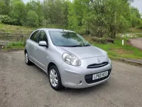 Gebraucht Nissan Micra Acenta 80 PS (58 kW) 2011 Silber Kleinwagen