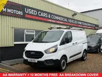 Used Ford Transit Custom 105 HP (77 kW) 2018 White Van