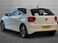 Used VW Polo Match 95 HP (69 kW) 2021 White Hatchback