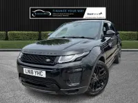 Used Land Rover Range Rover evoque HSE Dynamic 240 HP (176 kW) 2018 Black SUV