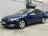 Used Skoda Superb SE L Executive 150 HP (110 kW) 2017 Blue Hatchback