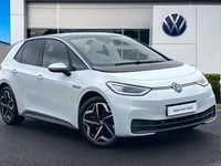 Used VW ID.3 Pro 150 kW (204 HP) 2020 White Hatchback