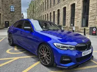 Used BMW 330e M Sport 450 HP (330 kW) 2019 Blue Sedan
