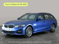 Used BMW 330e M Sport 2022 Blue Estate