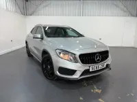 Used Mercedes GLA220 AMG line 177 HP (130 kW) 2015 Silver SUV