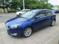 Used Ford Focus Titanium 2017 Blue Hatchback