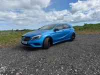 Used Mercedes A200 134 HP (98 kW) 2015 Blue Hatchback