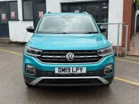 Used VW T-Cross SEL 115 HP (84 kW) 2019 Turquoise SUV