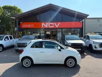 Used Fiat 500 Lounge 69 HP (50 kW) 2015 White Hatchback