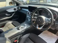 Usado Mercedes C220 AMG line 2019 Cinzento Coupé