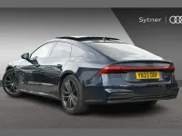 Used Audi A7 Advanced 295 HP (216 kW) 2023 Blue Sedan