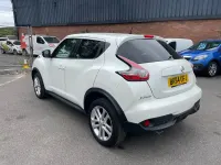 Used Nissan Juke Acenta Premium 110 HP (80 kW) 2014 White SUV
