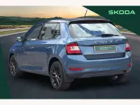 Used Skoda Fabia Colour Edition 94 HP (69 kW) 2021 Titan blue Hatchback