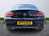 Used Mercedes C200 AMG line 2023 Black Coupe