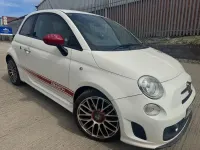 Used Abarth 500 135 HP (99 kW) 2009 White Hatchback