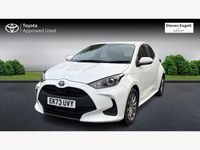 Used Toyota Yaris Hybrid 2023 White Hatchback