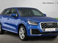 Used Audi Q2 S-Line 150 HP (110 kW) 2018 Blue SUV