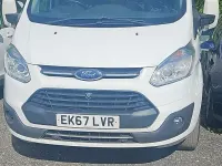 Used Ford Transit Custom Limited 130 HP (95 kW) 2017 White Van