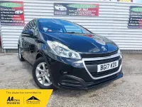 Used Peugeot 208 Active 2017 Black Hatchback