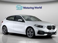 Used BMW 118 Sport Line 136 HP (100 kW) 2021 White Hatchback