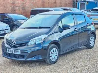 Used Toyota Vitz 2024 Black Hatchback