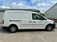 Used VW Caddy Startline 102 HP (75 kW) 2017 White MPV