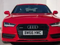 Used Audi A7 Sportback Black Edition 272 HP (200 kW) 2016 Red Hatchback