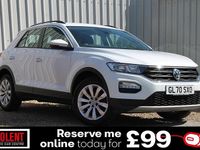 Begagnad VW T-Roc SE 113 HK (83 kW) 2020 Vit SUV