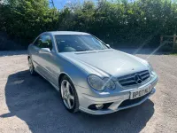 Usado Mercedes CLK220 2007 Prateado Coupé