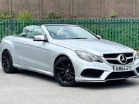 Used Mercedes E350 AMG line 2015 Silver Cabriolet