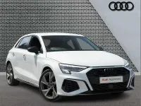Used Audi S3 Sportback Black Edition 306 HP (225 kW) 2024 White Hatchback