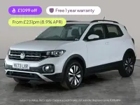 Used VW T-Cross Move 115 HP (84 kW) 2024 White SUV