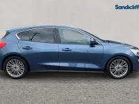 Used Ford Focus Titanium X 125 HP (91 kW) 2020 Chrome blue (premium paint) Hatchback