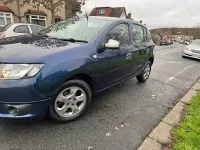 Used Dacia Sandero Lauréate 90 HP (66 kW) 2015 Blue Hatchback