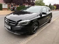 Used Mercedes A220 AMG 170 HP (125 kW) 2015 Black Hatchback