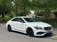 Used Mercedes CLA180 AMG line 2017 White Sedan