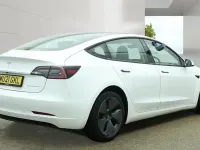 Used Tesla Model 3 Long Range AWD 366 kW (498 HP) 2021 White Sedan