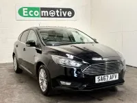 Used Ford Focus Zetec 125 HP (91 kW) 2017 Black Hatchback