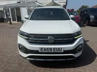 Used VW T-Cross R-line 95 HP (69 kW) 2019 White SUV