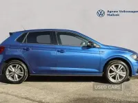Used VW Polo R-line 95 HP (69 kW) 2021 Blue Hatchback